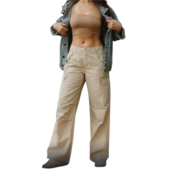 Rewash Pants - Rewash brand NWT A-line cargo pants,size 9, button waist